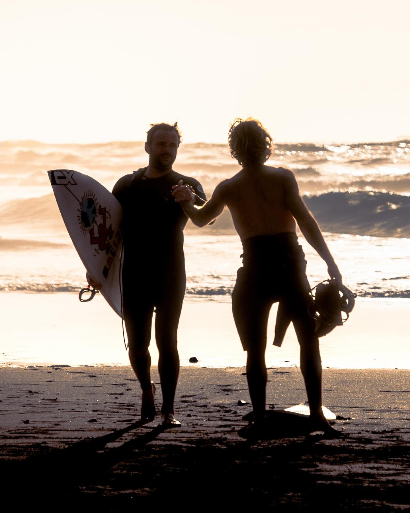 Scenic surfing view